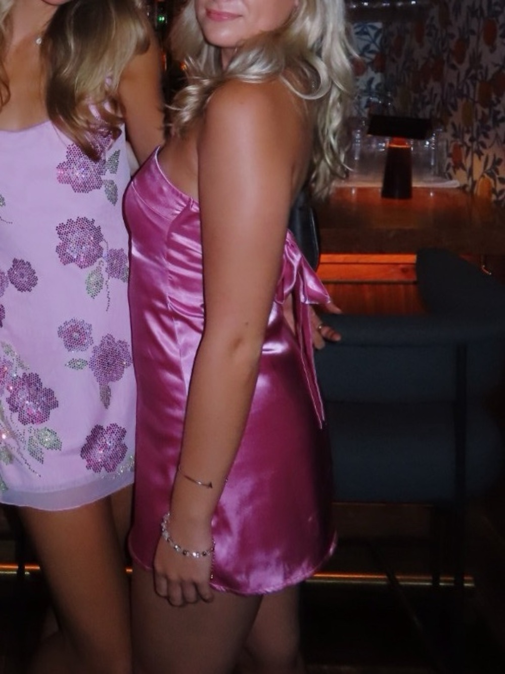 Princess Polly Pink Satin Mini Dress